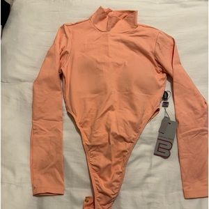 Bodysuit , size S, salmon color
